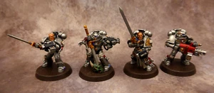 Warhammer 40k Space Marines Grey Knights Strike Squad Painted - Picture 1 of 4