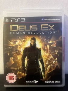 Deus Ex Human Revolution PS3 Sony Playstation 3 En Caja P&P Gratis *LEER* - Imagen 1 de 3