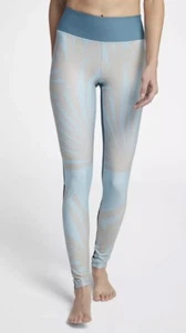 Leggings híbridos Hurley 940923 Palmer para mujer Ocean Bliss talla XS - Imagen 1 de 6