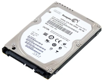 Hard Drive Seagate Momentus ST9250410AS 250GB 7.2K 16MB SATA II 2.5'' - Image 1 of 3