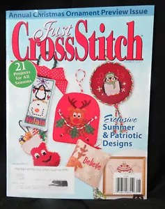 Just Cross Stitch Magazine Annual Christmas Ornament Preview 2013 21 Projects - Picture 1 of 3