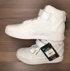 NEW AND1 WOMEN'S BASKETBALL SNEAKERS SHOES WHITE SIZE 8 HIGH TOP AND 1 ALL WHITE - Picture 1 of 6