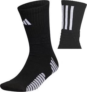 adidas Select Basketball Crew Socks (1-Pair) Large, Black/White - Picture 1 of 5