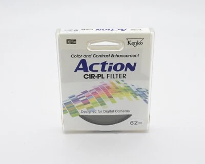 Kenko 62mm Action CIR-PL Circular Polarizer Filter (15585) - Image 1 of 3