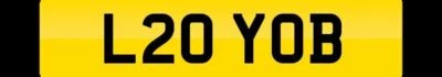 ЗАВЕТНЫЙ НОМЕРНОЙ ЗНАК АВТОМОБИЛЯ LLOYD B REG L20 YOB LLOYD LLOYD'S С ВКЛЮЧЕННЫМИ СБОРАМИ - Изображение 1 из 4