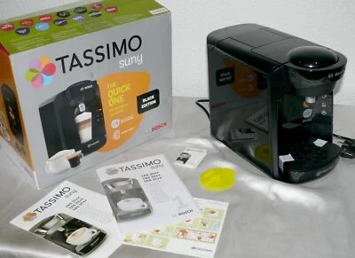Bosch TAS3102 Slim Tassimo Kapsel Kaffeemaschine 1300W 0,8L SMART START Schwarz - Bild 1 von 4