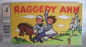 Raggedy Ann Game Milton Bradley XLT Condition 1956 Kids Ages 4 to 9! - Picture 1 of 4