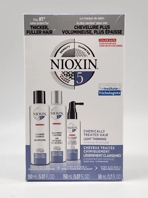 NIOXIN System 5 Starter Kit Color Safe Shampoo + Conditioner + Treatment - Image 1 of 4