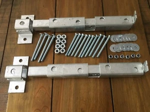 2 pernos de puerta de cobertizo. Pernos, cobertizos, dependencias de alta seguridad, extra grandes.  - Imagen 1 de 3