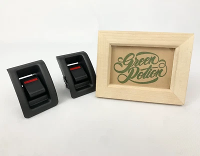 Genuine OEM Nissan R35 GT-R GTR Door Lock Knob Left Right Pair JDM Stock Parts Foto 1 de 4