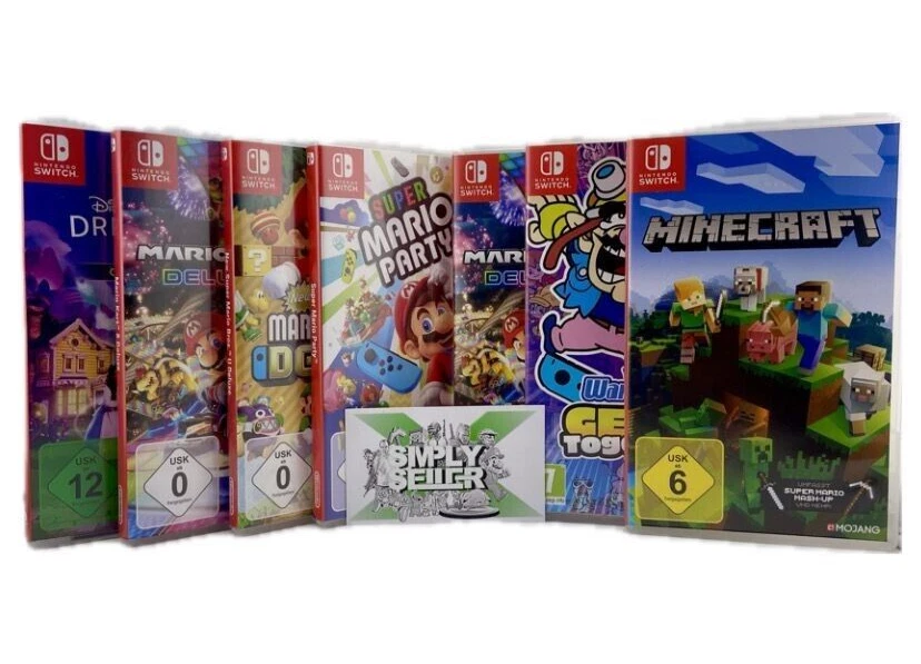 ⚡🎮 Nintendo Switch Spieleauswahl Zelda Luigi Mario Pokémon Minecraft Lego 🎮⚡ - Bild 1 von 1