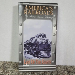 America’s Railroads Vol 1 Last Of The Giants VHS 1995 Union Pacific Steam Engine - Picture 1 of 6
