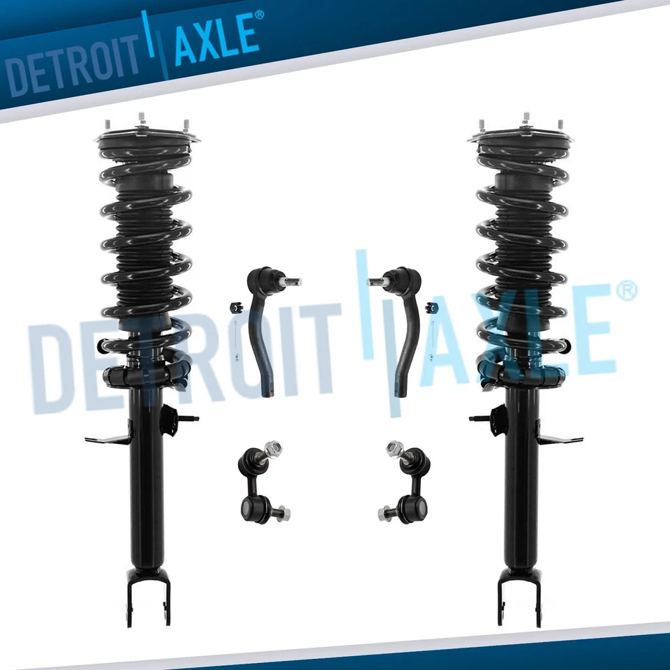 Puntales delanteros tracción trasera con barra estabilizadora de resorte helicoidal barra de amarre exterior para Infiniti M35 2006 2007 Foto 1 de 4