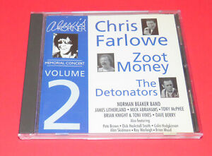 Chris Farlowe & Zoot Money -- Alexis Corner Memorial Concert vol 2 -- CD / Blues