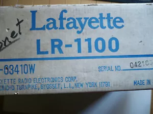 99-03410W NUR SCHRANKERSATZ, Vintage Lafayette Modell LR-1100, IN BOX - Bild 1 von 7
