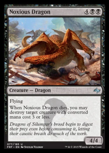Fate Reforged - Noxious Dragon - Foil - Image 1 of 1