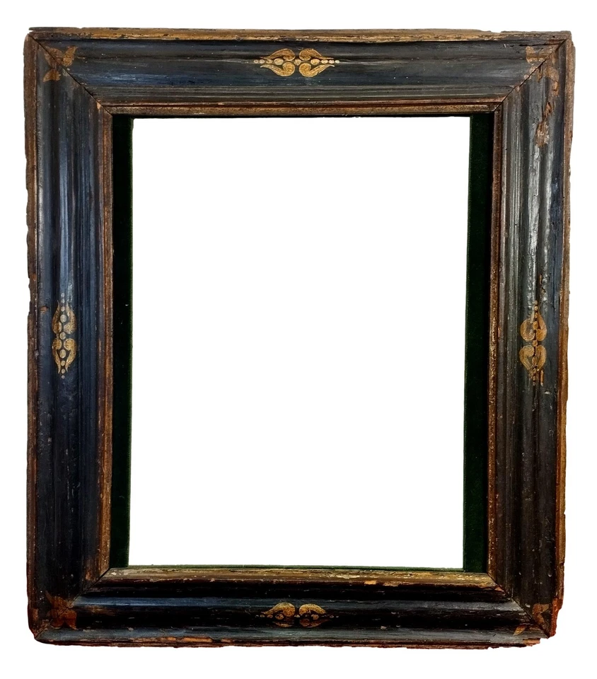 古董框架。 雕刻木头。 原装聚乙烯。 西班牙 17 世纪 — 第 1/1 张图片