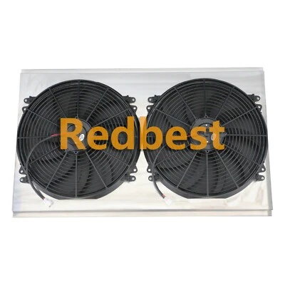 Aluminum Shroud+Fan For 1988-2000 Chevy/GMC C/K 2500 3500 7.4L V8 34"W Radiator - Изображение 1 из 4