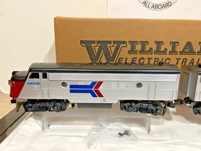 WILLIAMS 4740 #3  AMTRAK DIESEL- F-7AA ~NEW & UN RUN~ DUAL MOTORS - Image 1 of 4