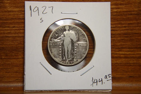 1927 S Standing Liberty Quarter Lot P2 Cover