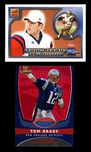 Tarjeta de novato Pacific Aurora 84 Tom Brady 2000 Topps Finest TB7 200/629 como nueva - Imagen 1 de 2