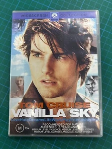 Vanilla Sky (DVD 2001) VGC, Tom Cruise, Penelope Cruz, Kurt Russell, Jason Lee - Picture 1 of 1