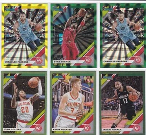 2019/20 Donruss Lot ATLANTA HAWKS Yellow Laser /25, Green Laser /99, Green Flood - Picture 1 of 1