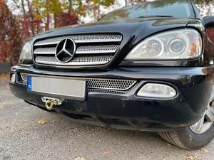 Winch Mounting Plate in Original Bumper for Mercedes ML W163 - Afbeelding 1 van 4
