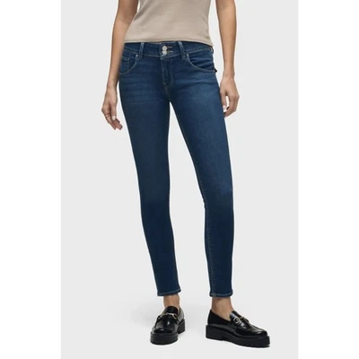 Pantalones de mezclilla para mujer Hudson Collin elásticos ajustados al tobillo lavado oscuro talla 26 azules nuevos con etiquetas Foto 1 de 4