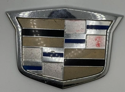 2003 2004 2005 2006 2007 Cadillac CTS parrilla delantera insignia emblema 0378390 OEM Foto 1 de 3