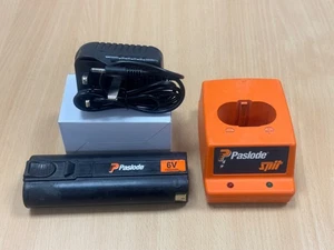 1 CARGADOR PASLODE ORIGINAL BASE/BATERÍA/COPIA ADAPTADOR ACDC TODO FUNCIONANDO LOTE 29 - Imagen 1 de 1