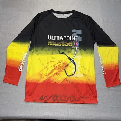 Camisa de Pesca Mustad Day Perfecta Torneo UPF-30 Para Hombres Colores de Lubina Mediana Foto 1 de 4
