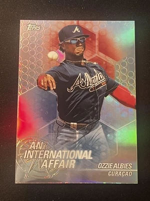 2018 Topps Update #IA-12 Ozzie Albies An International Affair - Image 1 of 2