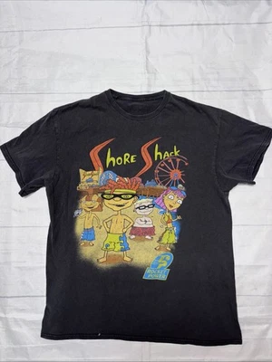 Camiseta De Colección Rugrats Rocket Power Monopatín Dibujos Animados Nickelodeon - Shore Shack-I2 Foto 1 de 4