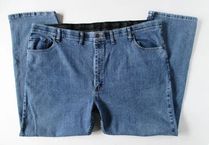 Wrangler Regular Fit Jeans Men's 46 x 30 Comfort Waist Blue Denim 96CFWLW - Picture 1 of 5