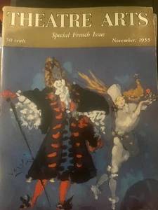 THEATRE ARTS MAGAZINE *   NOV  1955 *MAXINE NEWMAN OF B.H. ESTATE - Picture 1 of 2