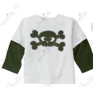 Gymboree ROCK ACADEMY Totenkopf Top Gr. 3t Neu ohne Etikett Halloween - Bild 1 von 4