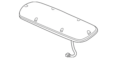 Genuine GM Roof Clearance Lamp 15219564 - Image 1 of 4