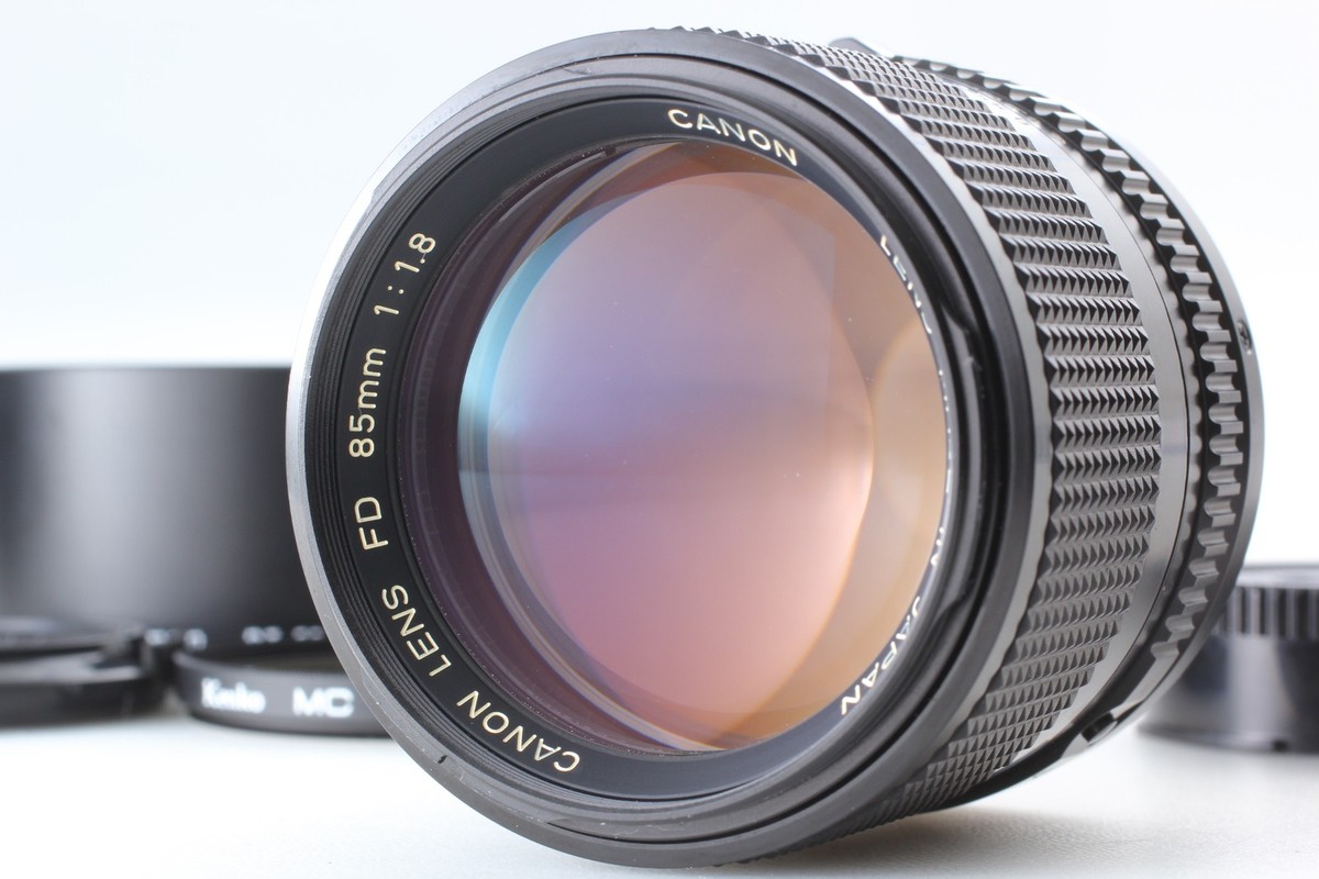 【美品】 Canon New FD 85mm F1.8 711 キャノン Canon 85mm f1.8 FDn - Lens – Kamerastore