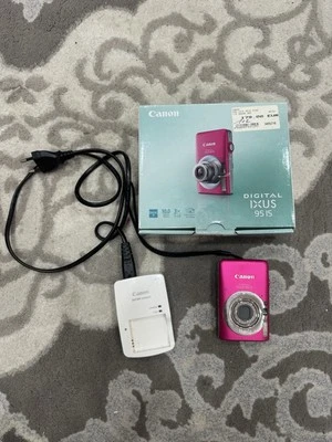 Canon Digital IXUS 95 IS 10.0MP Digitalkamera - Pink - Bild 1 von 4