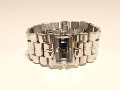 RETRO SWISS BEAUTIFUL ST.STEEL LADIES QUARTZ WATCH BRACELET "GF FERRE" GF.9004L - Image 1 of 4
