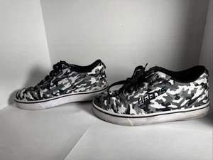 Heelys Mens Pro 20 Prints HES10336 Charcoal Gray Camo Skateboarding Shoes US 7 - Picture 1 of 14