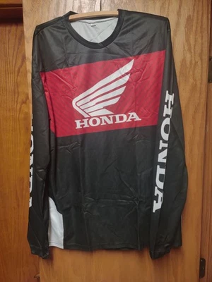 Camiseta manga larga Honda enduro MTB motocross Foto 1 de 3