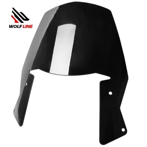 WOLFLINE Parabrisas para 690 2012-2018 Enduro Deflector de Parabrisas Negro - Imagen 1 de 10
