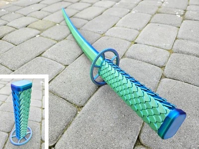 KATANA IMPRESA EN 3D Foto 1 de 3