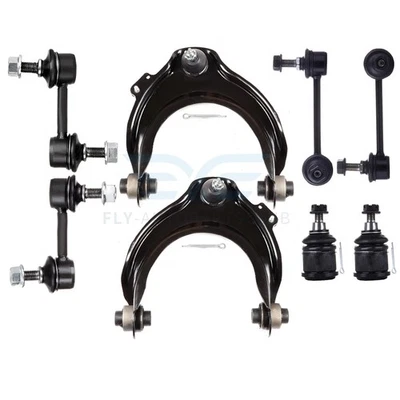 For 04-05 Honda Accord 8Pcs Control Arms & Ball Joints Kit Sway Bars K80228 - Image 1 of 4
