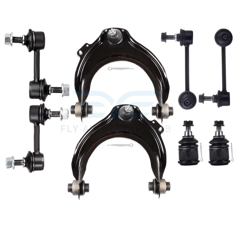 For 04-05 Honda Accord 8Pcs Control Arms & Ball Joints Kit Sway Bars K80228 - Image 1 of 4