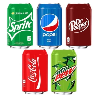 5 Pack Beer Can Covers for 12 oz (355ml) Silicone Sleeve Hide a Beer Beverage - Image 1 of 3