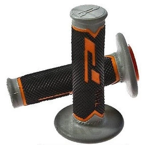 Progrip 788 Poignée En Caoutchouc Orange Pour Ktm Duke 125 400 620 640 690 - Photo 1/1