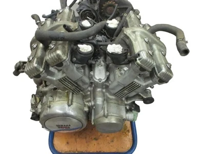 Motor 53237 km mit Kupplung Yamaha XVZ 1200 47 G XVZ 12 TD Polrad engine - Bild 1 von 4